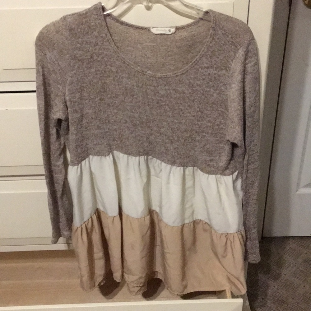 ruffle blouse